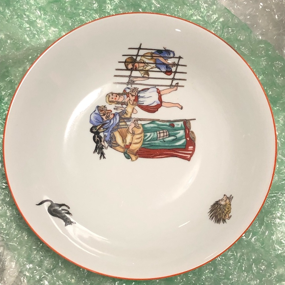 Bareuther Waldsassen Hansel & Gretel Porcelain “Grimm’s Fairy Tale” Plate - Picture 2 of 7